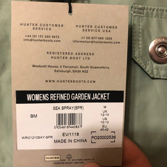 NWT HUNTER GARDEN JACKET - Picture 4 of 8